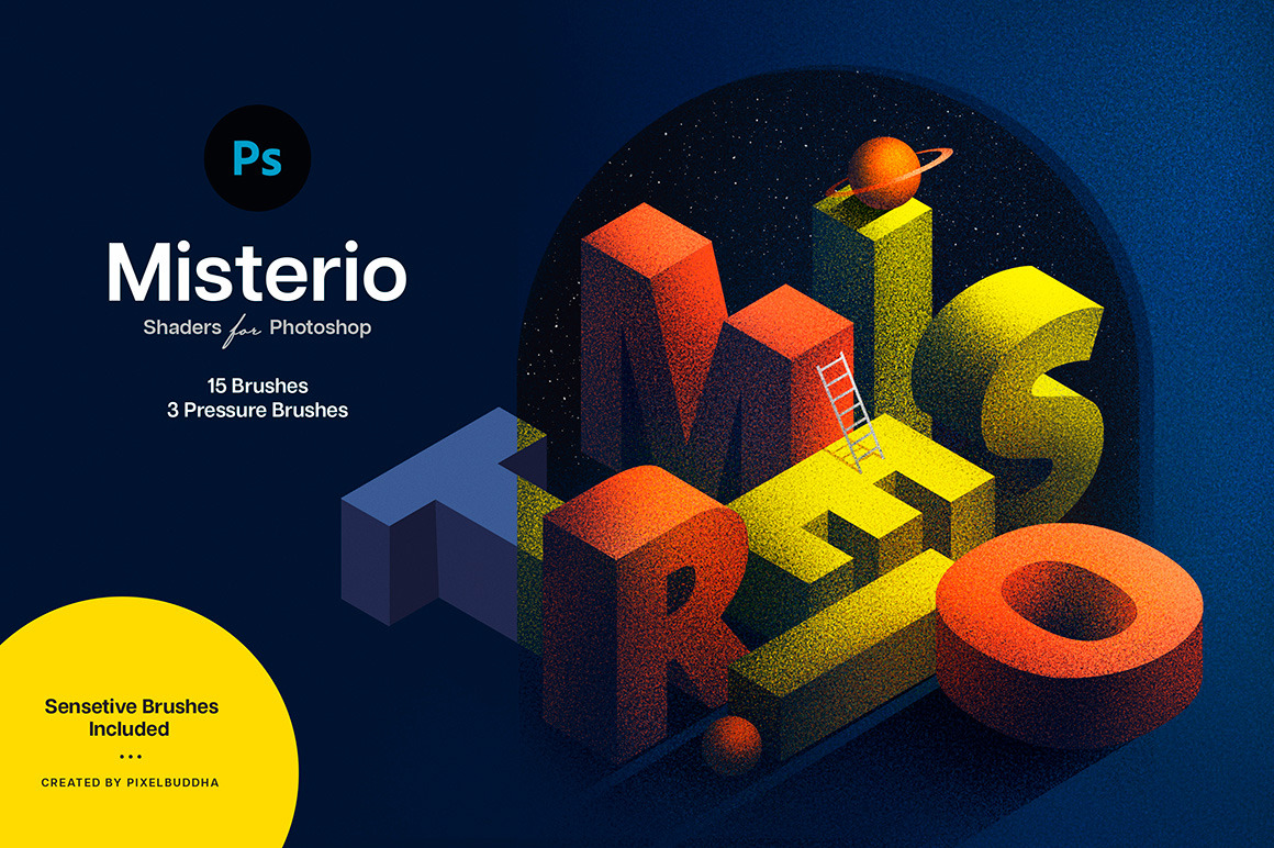 Misterio Shader Photoshop Brushes