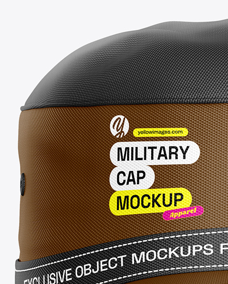 Field Cap Mockup - Front View