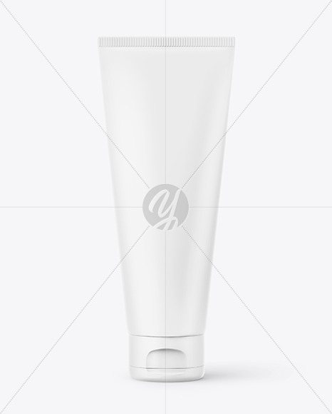 Matte Cosmetic Tube Mockup