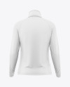 Women’s Zip Sweatshirt Mockup - Back View