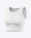 Women's Sports Bra Mockup - Half Side View