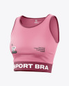 Women&#039;s Sports Bra Mockup - Half Side View