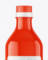 Glossy Plastic Bottle Mockup Glossy Plastic Bottle Mockup