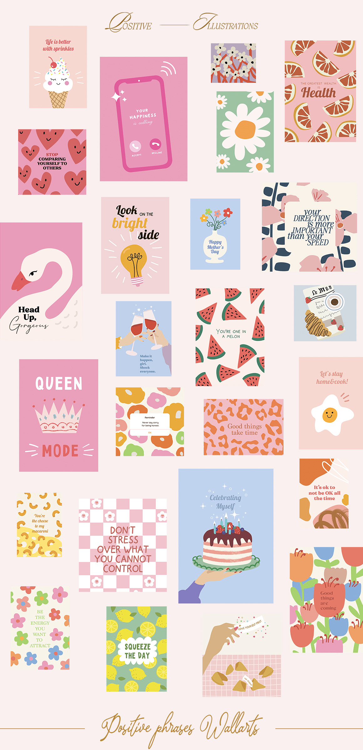 100 Playful Positive Posters 100 Playful Positive Posters