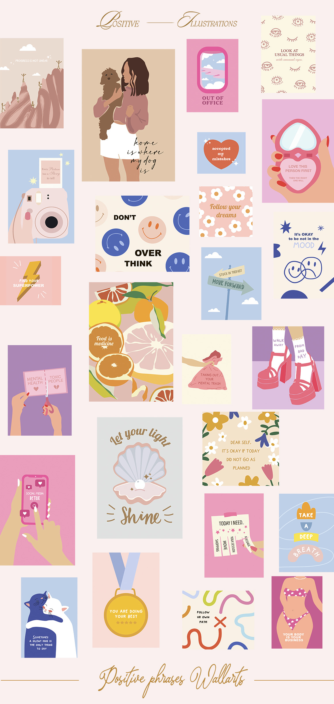 100 Playful Positive Posters 100 Playful Positive Posters