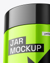 Metallic Jar Mockup