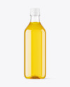 Clear Glass Oil Bottle Mockup