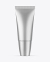Matte Metallic Cosmetic Tube Mockup