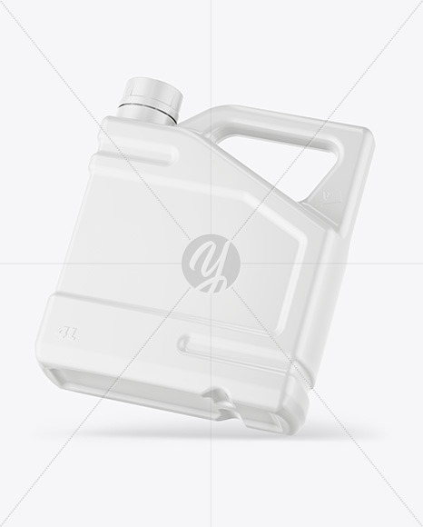 Plastic Jerrycan Mockup