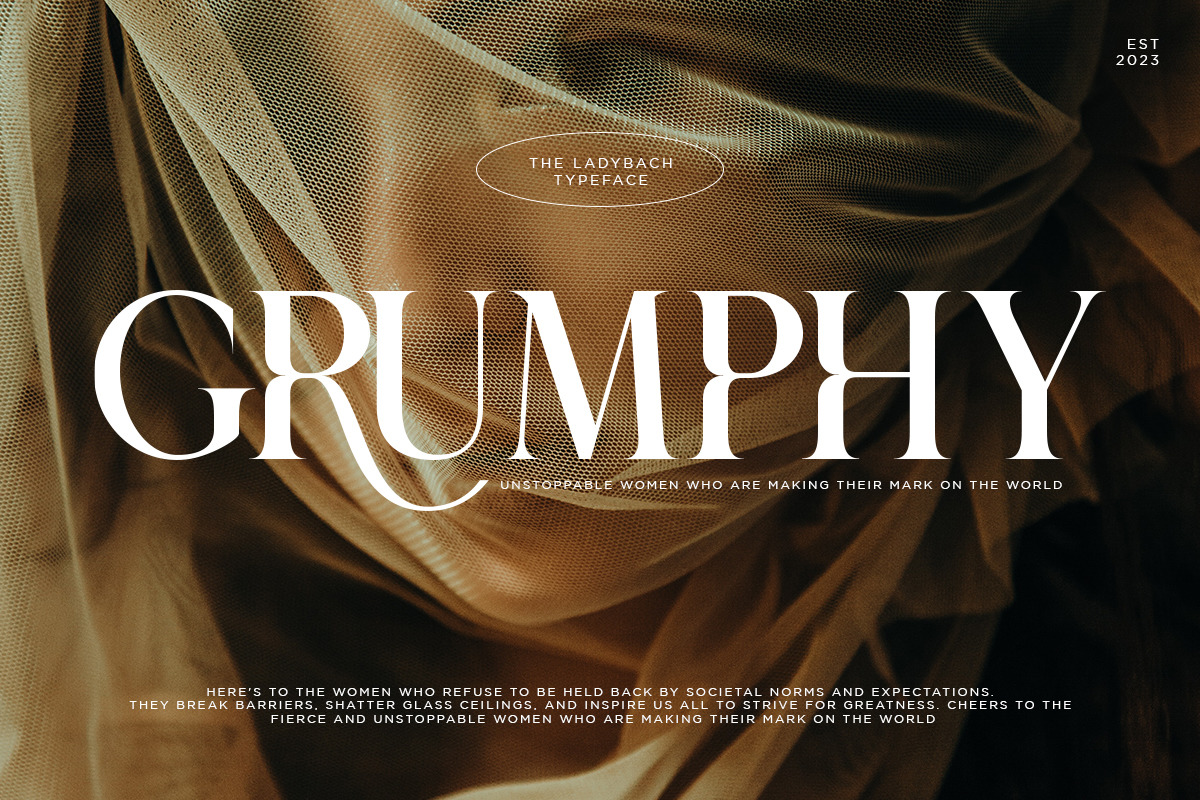 The Ladybach | Elegant Serif The Ladybach | Elegant Serif