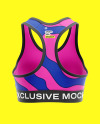 Women's Sports Bra Mockup