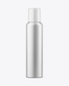 Matte Metallic Spray Bottle Mockup