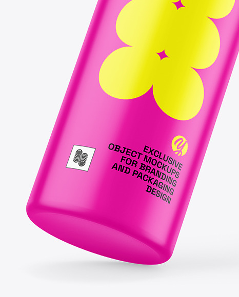 Matte Spray Bottle Mockup