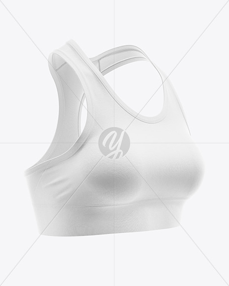 Women's Sports Bra Mockup