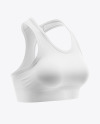 Women's Sports Bra Mockup