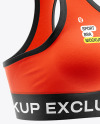 Women&#039;s Sports Bra Mockup