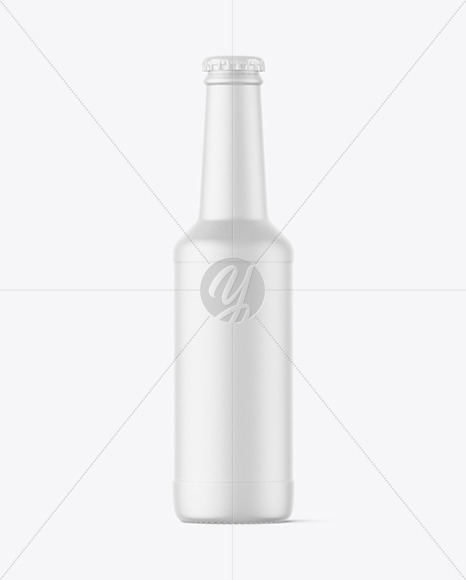 Ceramic Beer Bottle Mockup