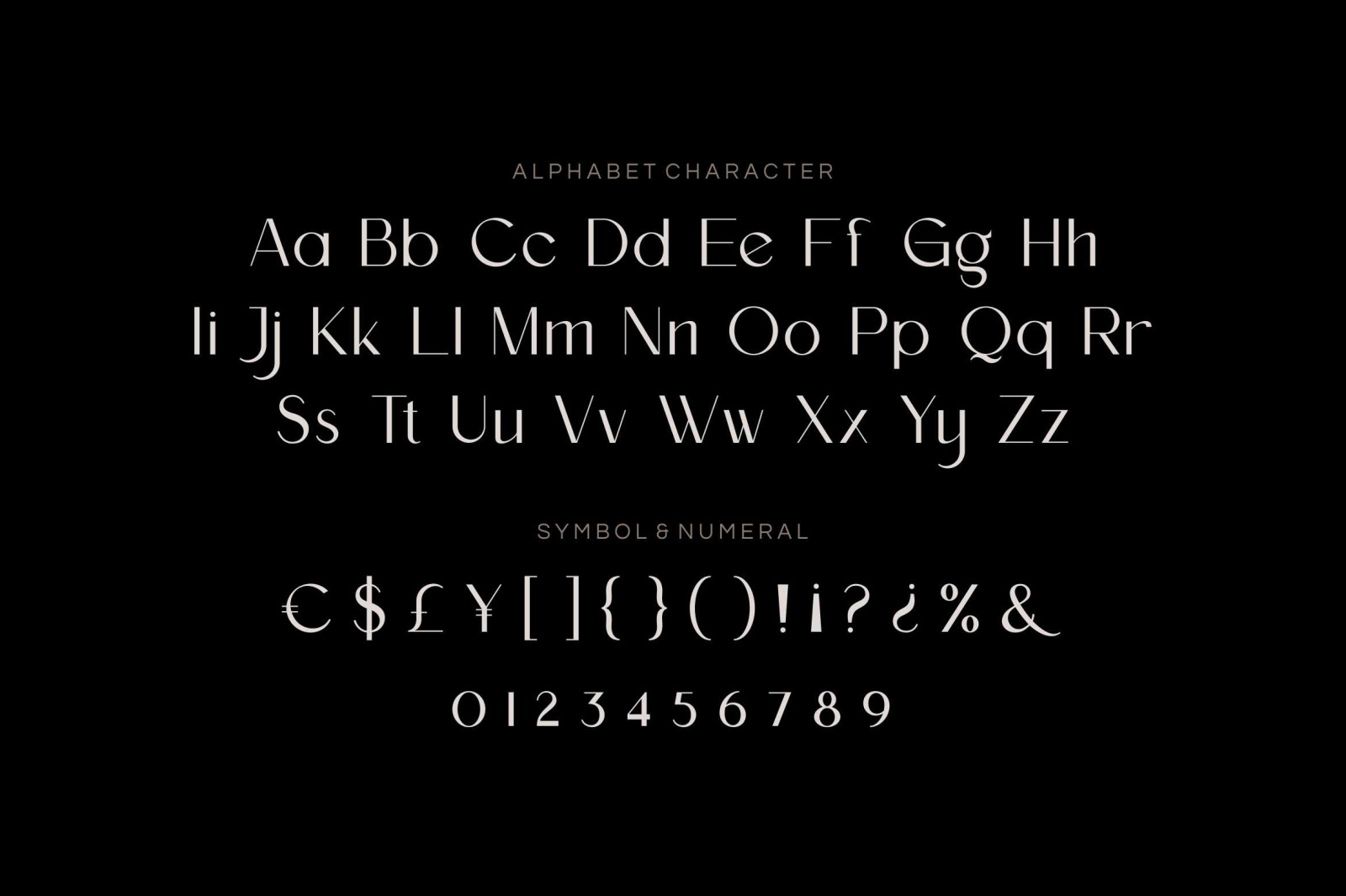 Diore Bonneg - Aesthetic Display Font