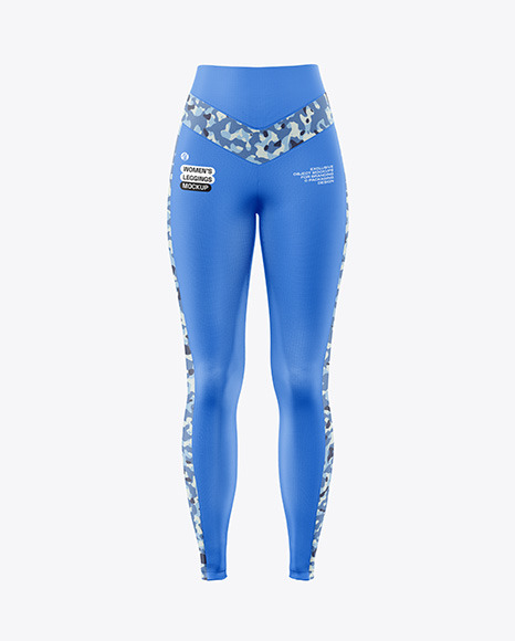 Women’s Leggings Mockup - Front View