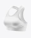 Women's Sports Bra Mockup