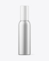 Matte Metallic Spray Bottle Mockup