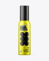 Matte Metallic Spray Bottle Mockup