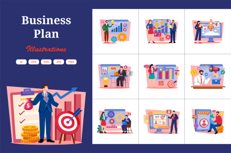 M725_Business Plan Illustration_Part 01 - Teamwork