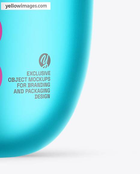 Matte Metallic Cosmetic Jar Mockup Matte Metallic Cosmetic Jar Mockup