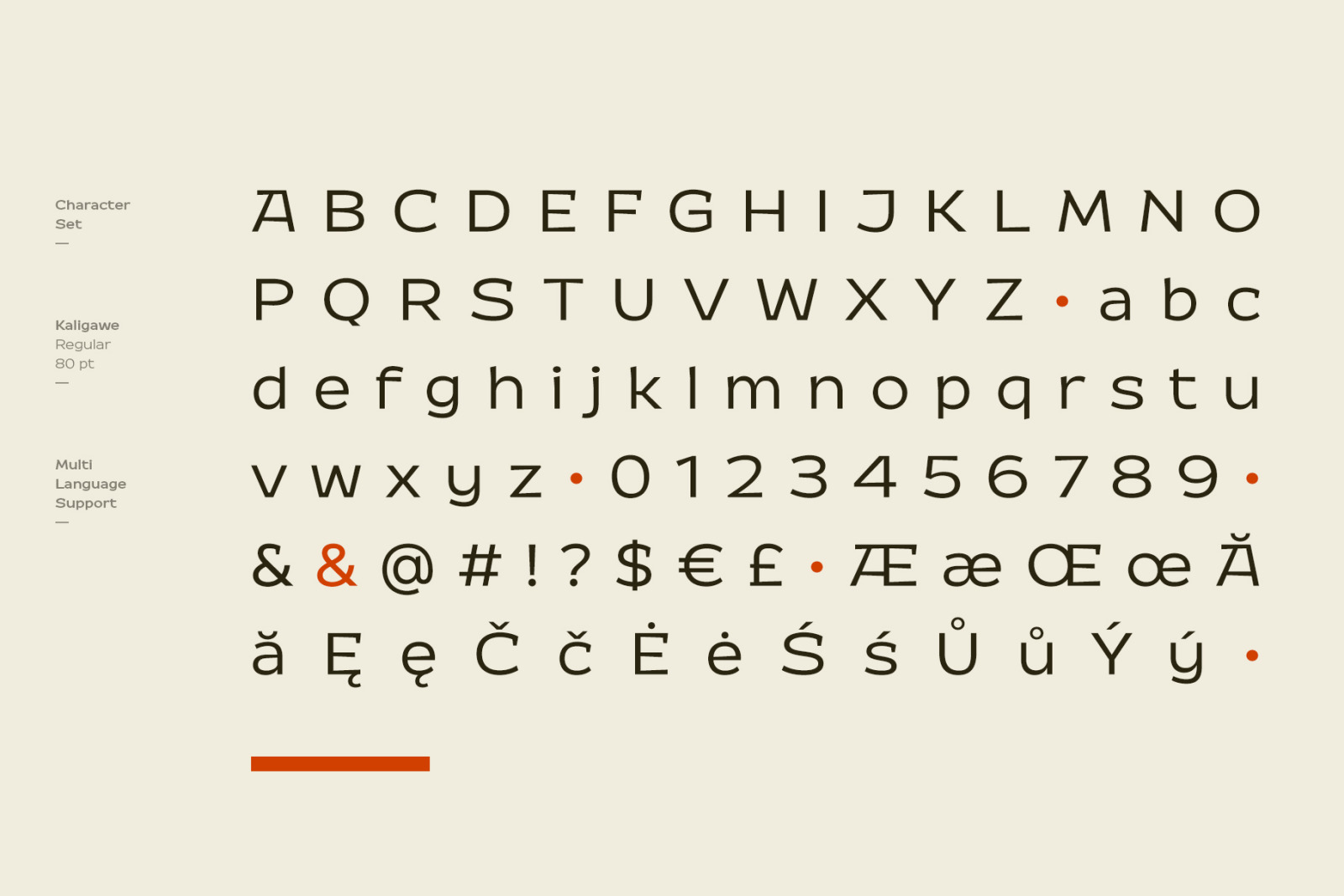 Kaligawe Font