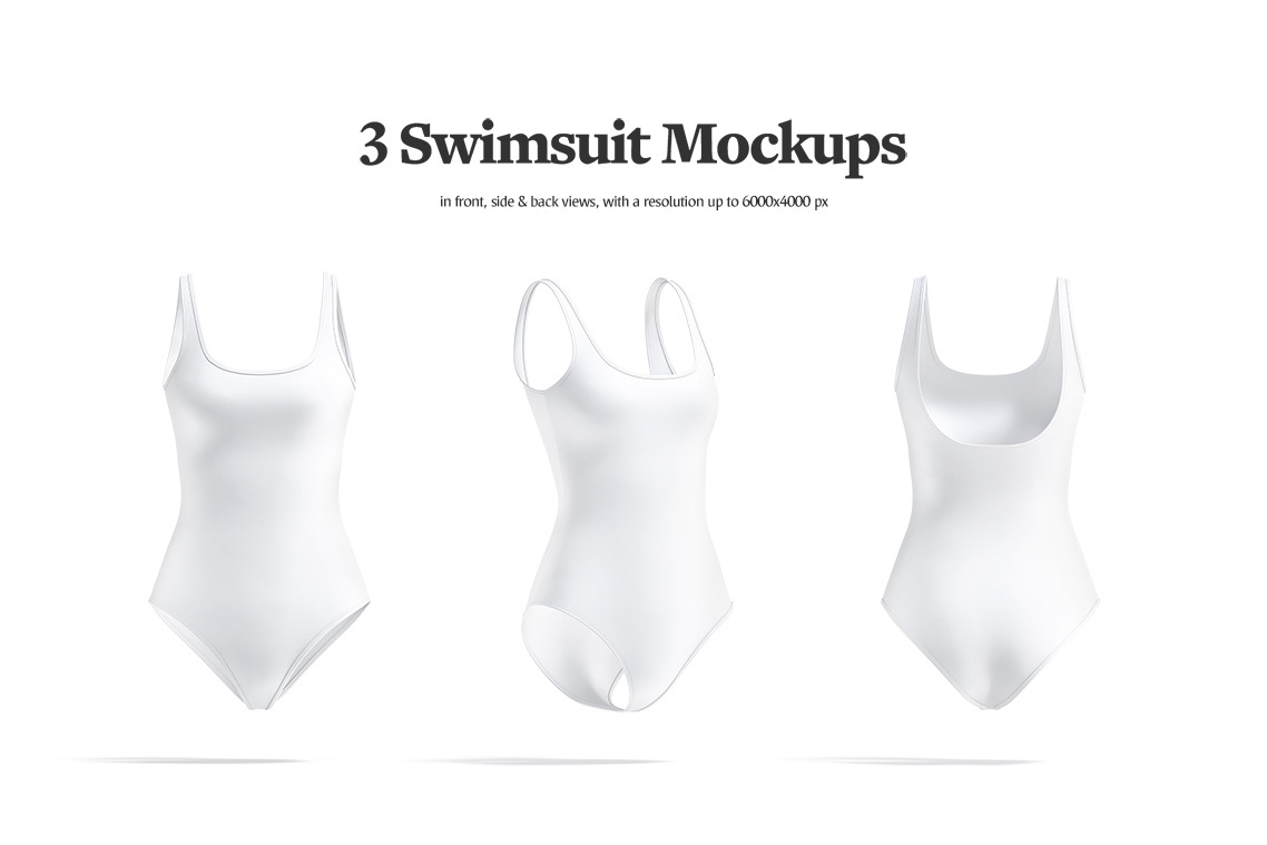 Swimsuit Mockups Set Swimsuit Mockups Set