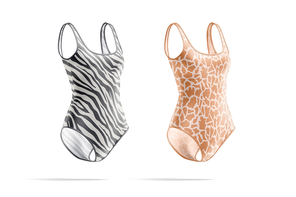 Swimsuit Mockups Set Swimsuit Mockups Set