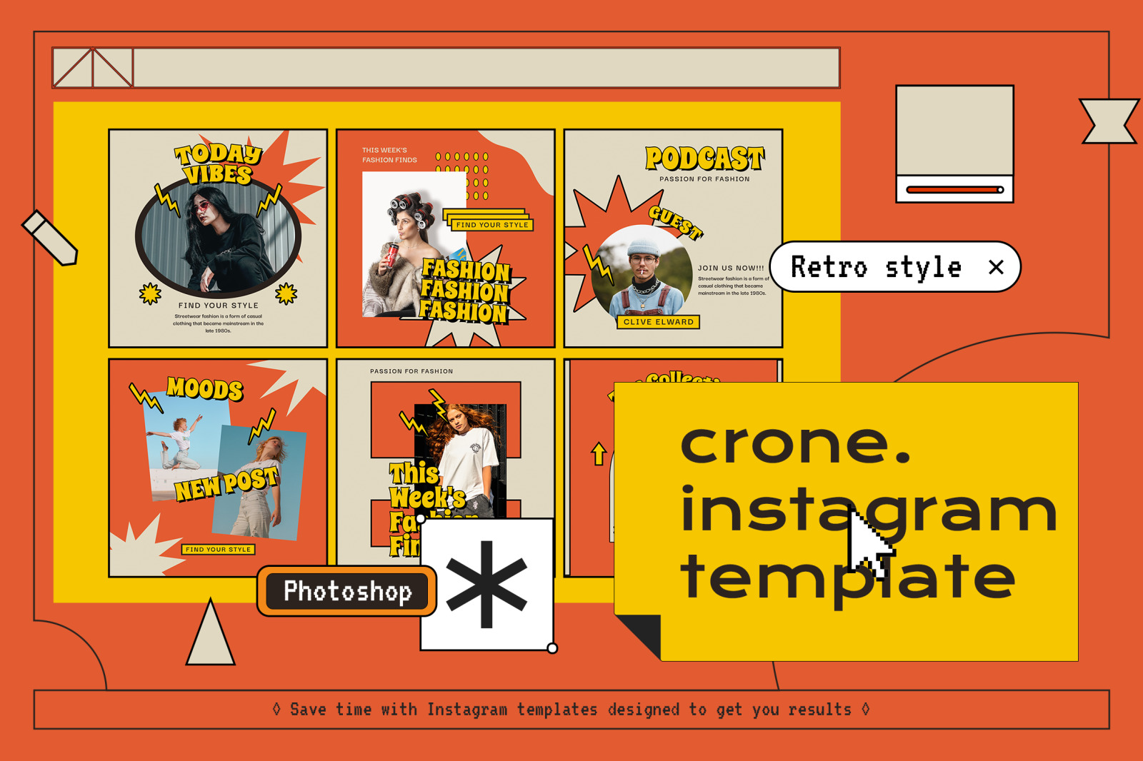 Crone Instagram Post & Stories Crone Instagram Post & Stories