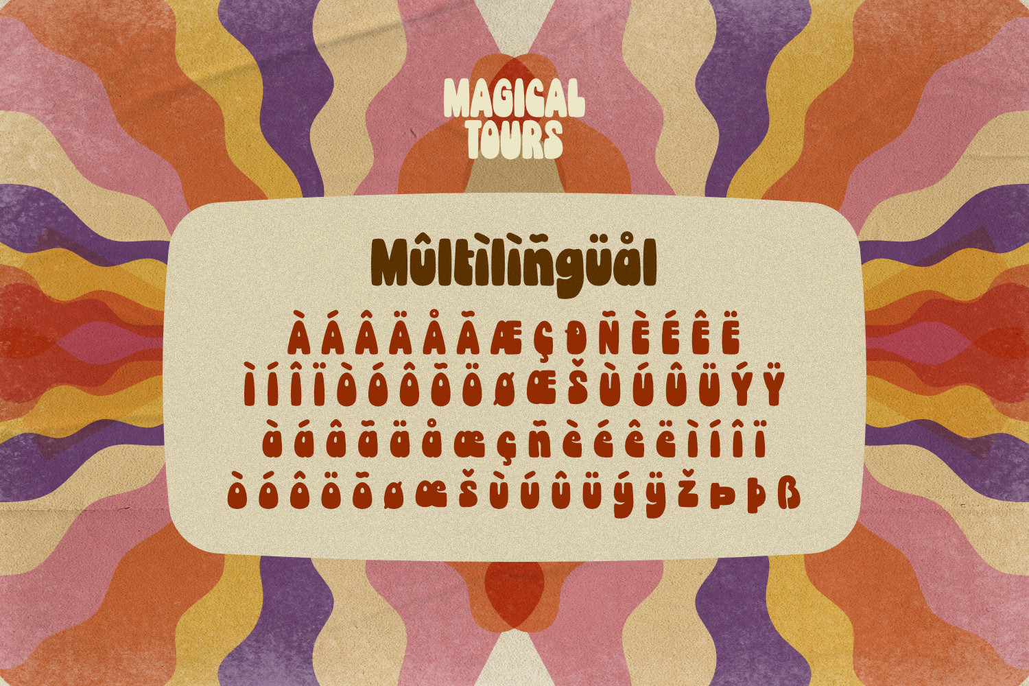 Magical Tours - Psychedelic Type