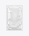 Glossy Sachet Mockup