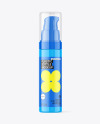 Glossy Airless Bottle Mockup