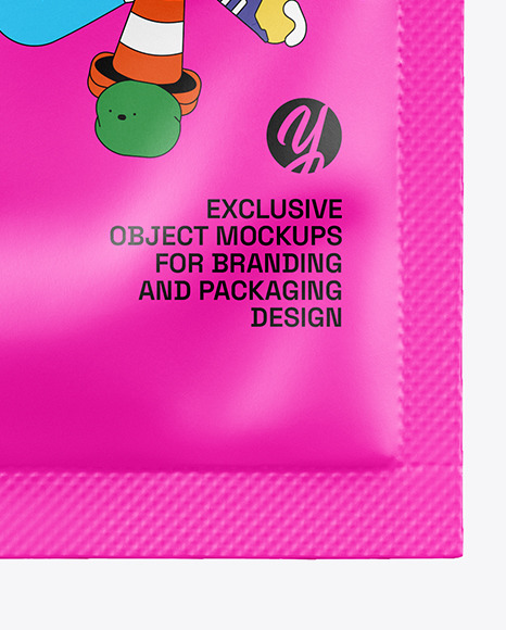 Matte Sachet Mockup