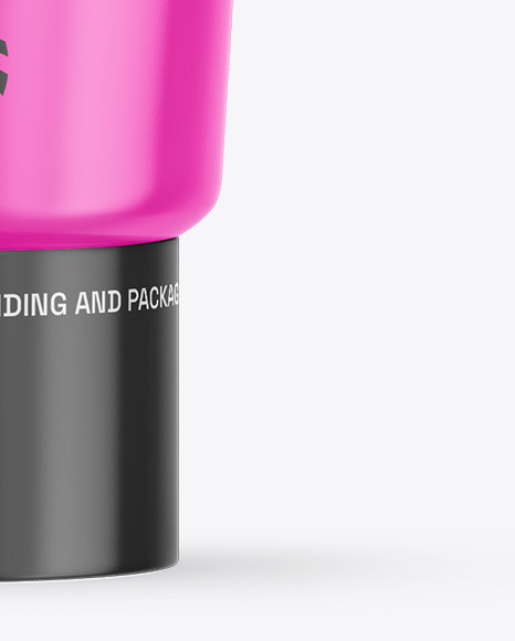 Glossy Cosmetic Tube Mockup