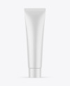 Matte Cosmetic Tube Mockup