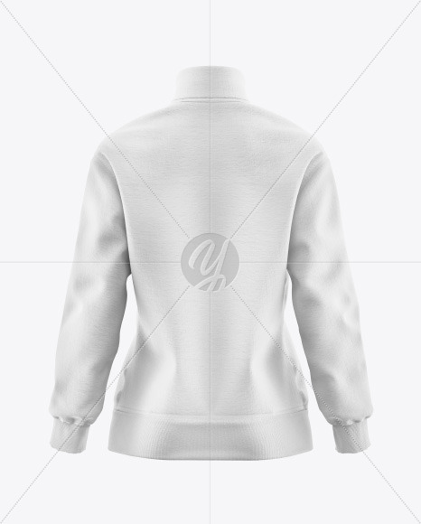 Women's Quarter Zip Sweatshirt Mockup