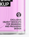 Clear Glass Perfume Bottle Mockup