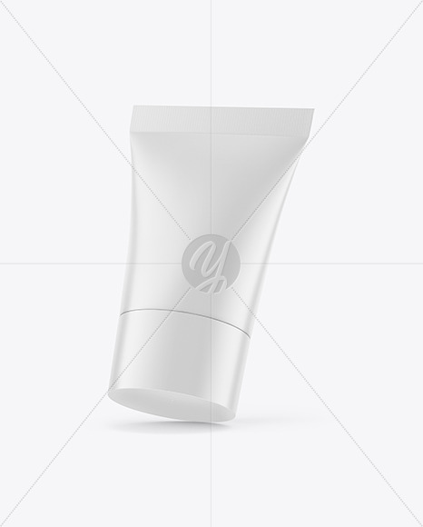 Matte Cosmetic Tube Mockup