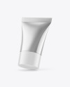 Glossy Metallic Cosmetic Tube Mockup