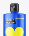 Matte Plastic Bottle Mockup