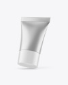 Matte Metallic Cosmetic Tube Mockup