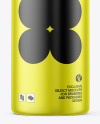Matte Metallic Bottle Mockup