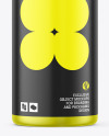 Matte Metallic Bottle Mockup