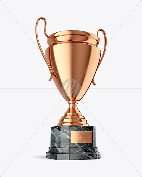 Bronze Champion Cup Mockup