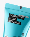 Glossy Metallic Cosmetic Tube Mockup