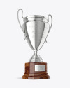 Silver Champion Cup Mockup