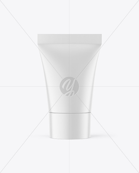 Matte Cosmetic Tube Mockup